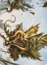 Canopy Baloth Art Card [Zendikar Rising Art Series] | Gaming Infinity