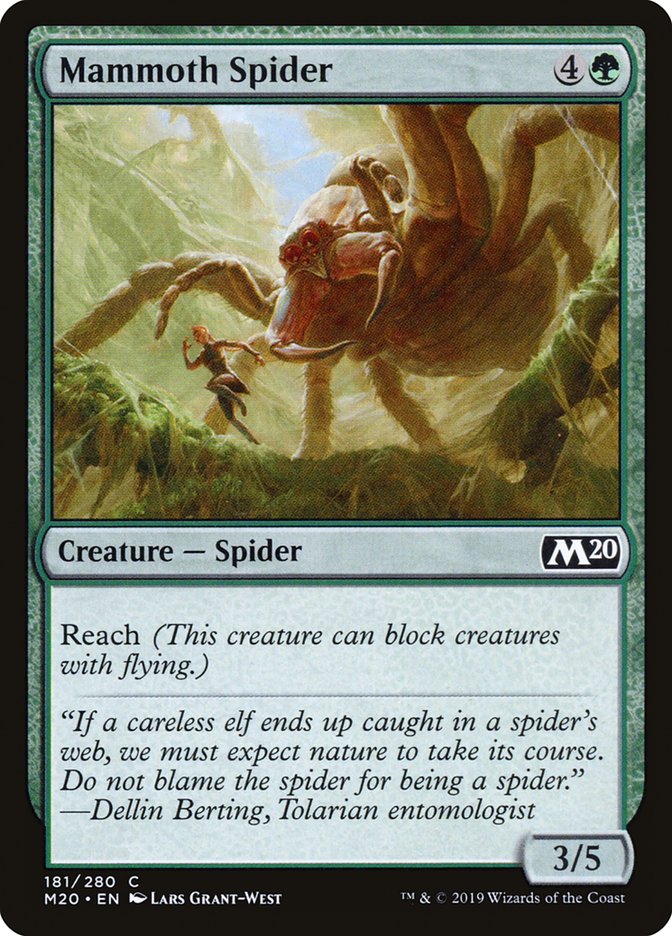 Mammoth Spider [Core Set 2020] | Gaming Infinity