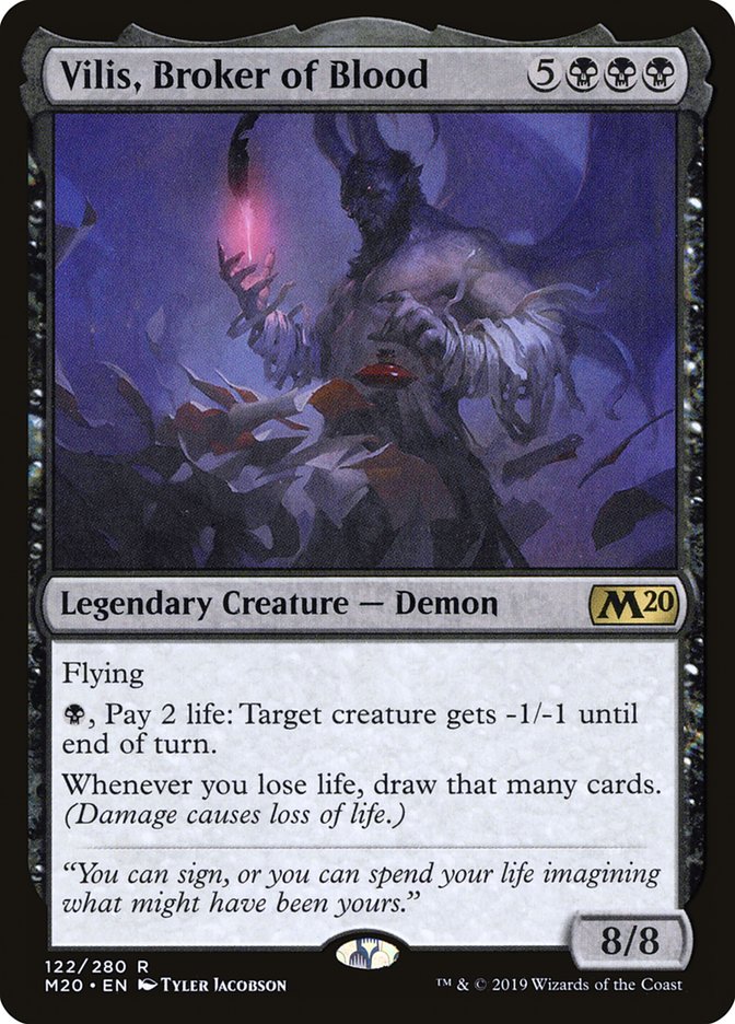 Vilis, Broker of Blood [Core Set 2020] | Gaming Infinity