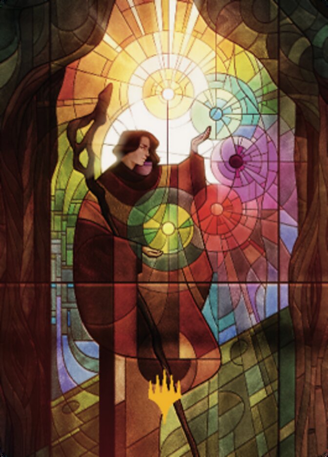 Jodah, the Unifier Art Card (Gold-Stamped Signature) [Dominaria United Art Series] | Gaming Infinity