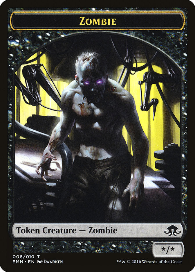 Zombie (006/010) [Eldritch Moon Tokens] | Gaming Infinity