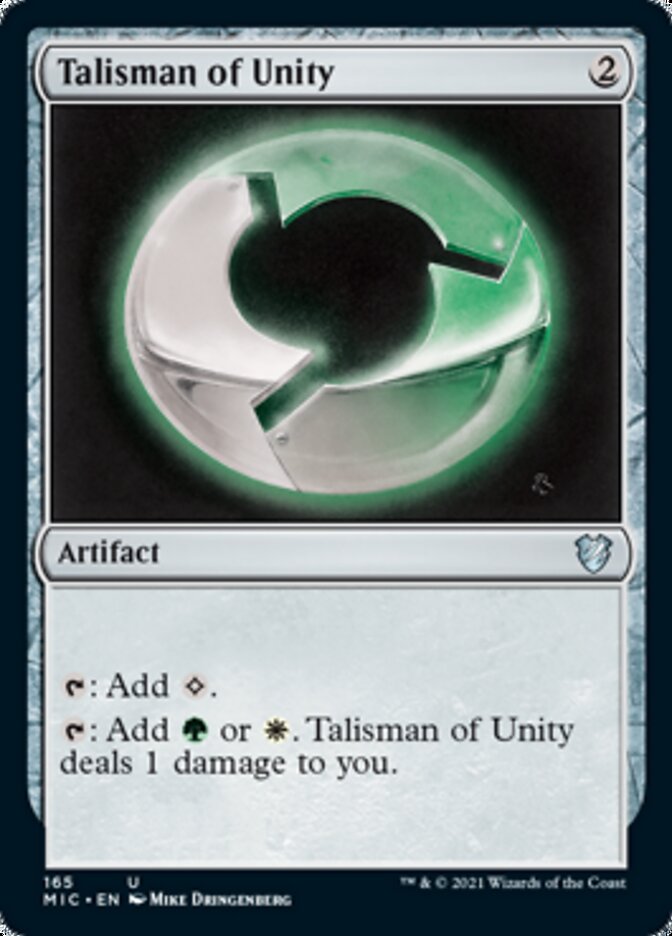 Talisman of Unity [Innistrad: Midnight Hunt Commander] | Gaming Infinity