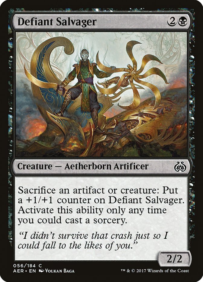 Defiant Salvager [Aether Revolt] | Gaming Infinity