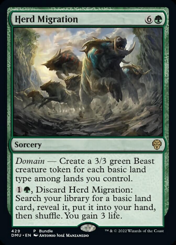 Herd Migration (Bundle) [Dominaria United] | Gaming Infinity