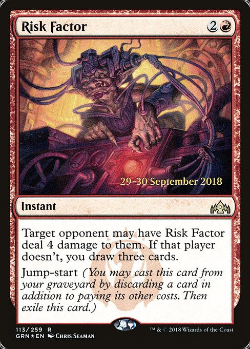 Risk Factor [Guilds of Ravnica Promos] | Gaming Infinity