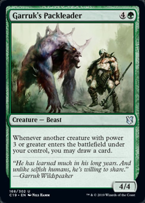 Garruk's Packleader [Commander 2019] | Gaming Infinity