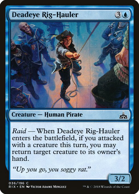 Deadeye Rig-Hauler [Rivals of Ixalan] | Gaming Infinity