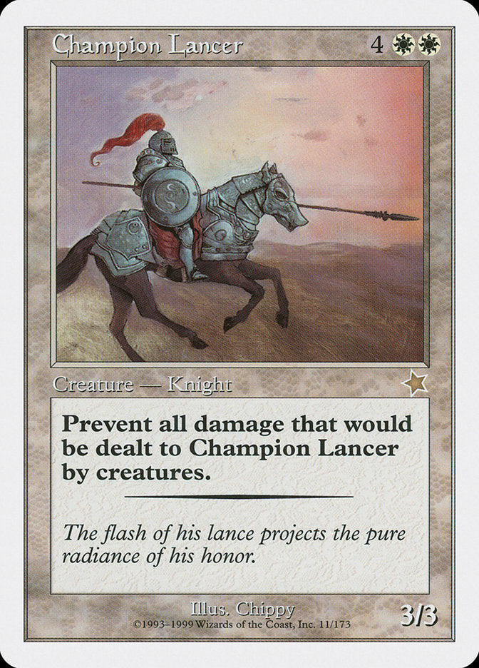 Champion Lancer [Starter 1999] | Gaming Infinity