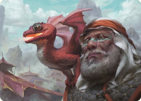 Dragon Whelp Art Card [Dominaria United Art Series] | Gaming Infinity