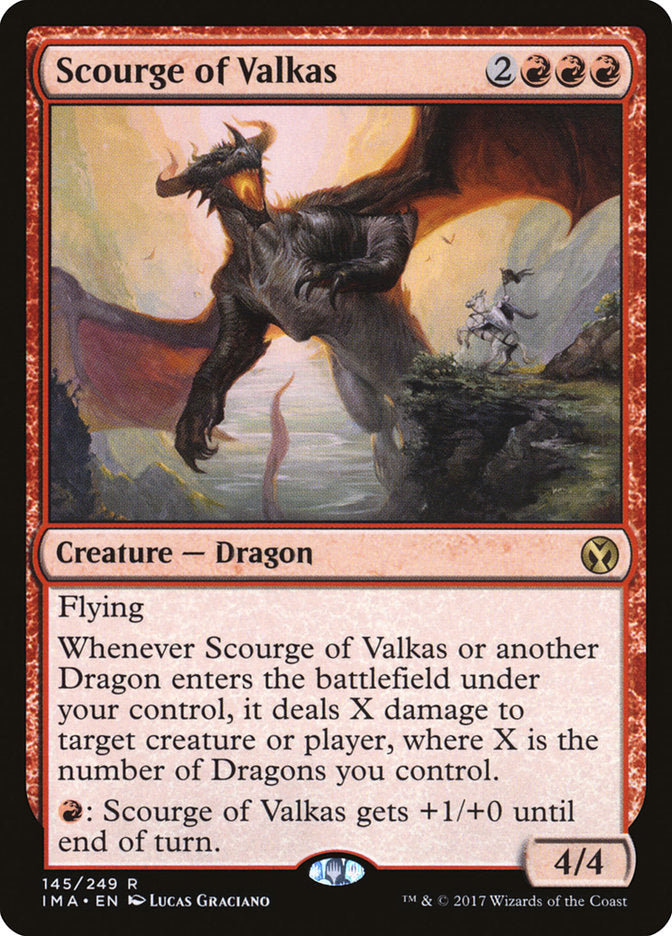 Scourge of Valkas [Iconic Masters] | Gaming Infinity