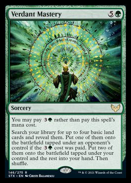 Verdant Mastery [Strixhaven: School of Mages] | Gaming Infinity