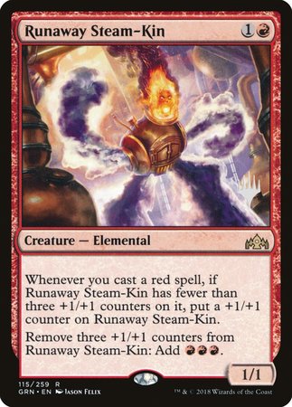 Runaway Steam-Kin [Guilds of Ravnica Promos] | Gaming Infinity