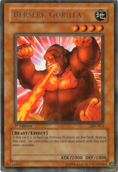 Berserk Gorilla [IOC-013] Rare | Gaming Infinity