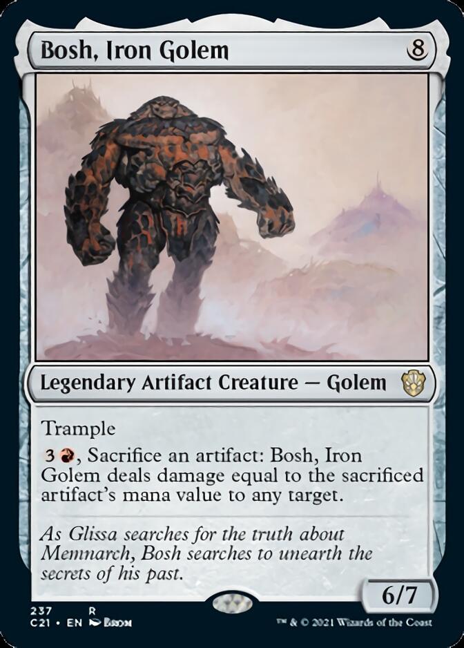 Bosh, Iron Golem [Commander 2021] | Gaming Infinity