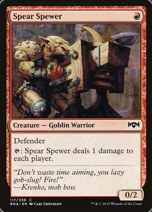 Spear Spewer [Ravnica Allegiance] | Gaming Infinity