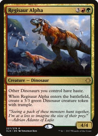 Regisaur Alpha [Ixalan Promos] | Gaming Infinity