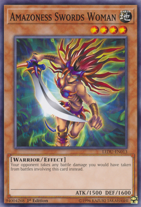 Amazoness Swords Woman [LEDU-EN013] Common | Gaming Infinity