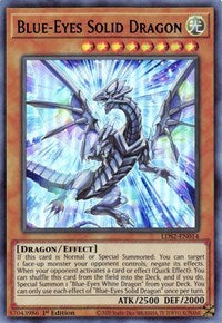 Blue-Eyes Solid Dragon (Blue) [LDS2-EN014] Ultra Rare | Gaming Infinity