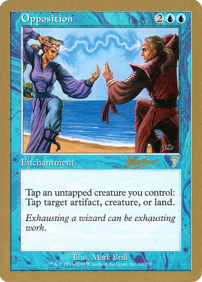 Opposition (Sim Han How) [World Championship Decks 2002] | Gaming Infinity
