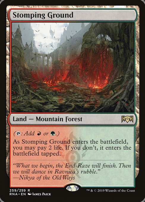 Stomping Ground [Ravnica Allegiance] | Gaming Infinity