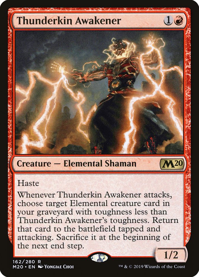 Thunderkin Awakener [Core Set 2020] | Gaming Infinity