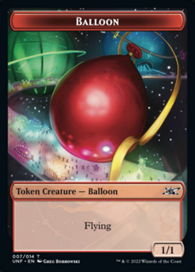 Balloon Token [Unfinity Tokens] | Gaming Infinity