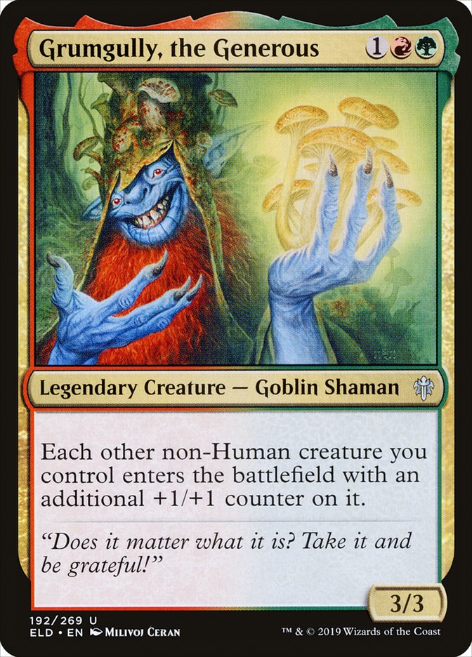 Grumgully, the Generous [Throne of Eldraine] | Gaming Infinity