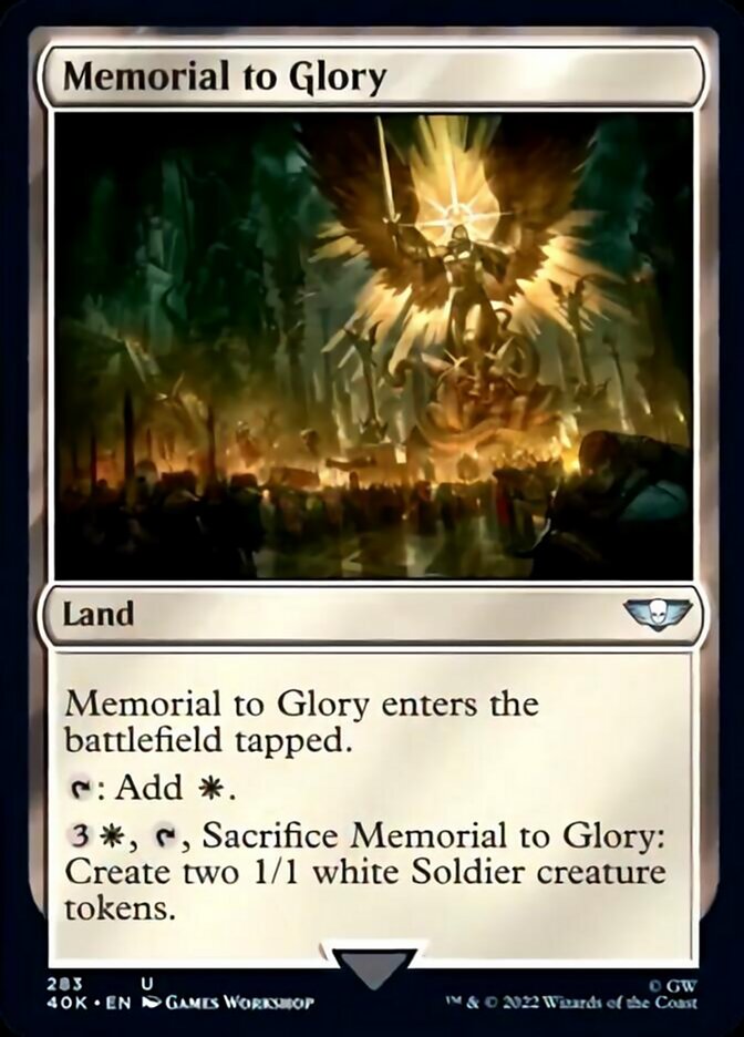 Memorial to Glory [Universes Beyond: Warhammer 40,000] | Gaming Infinity