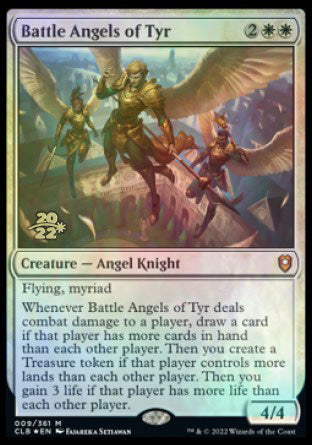 Battle Angels of Tyr [Commander Legends: Battle for Baldur's Gate Prerelease Promos] | Gaming Infinity