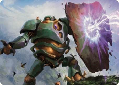 Walking Bulwark Art Card [Dominaria United Art Series] | Gaming Infinity