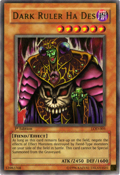 Dark Ruler Ha Des [LOD-001] Ultra Rare | Gaming Infinity