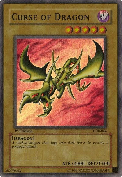 Curse of Dragon [LOB-066] Super Rare | Gaming Infinity