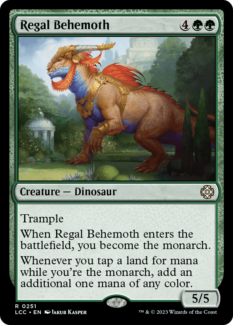 Regal Behemoth [The Lost Caverns of Ixalan Commander] | Gaming Infinity