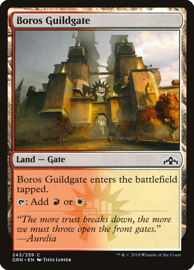 Boros Guildgate (243/259) [Guilds of Ravnica] | Gaming Infinity