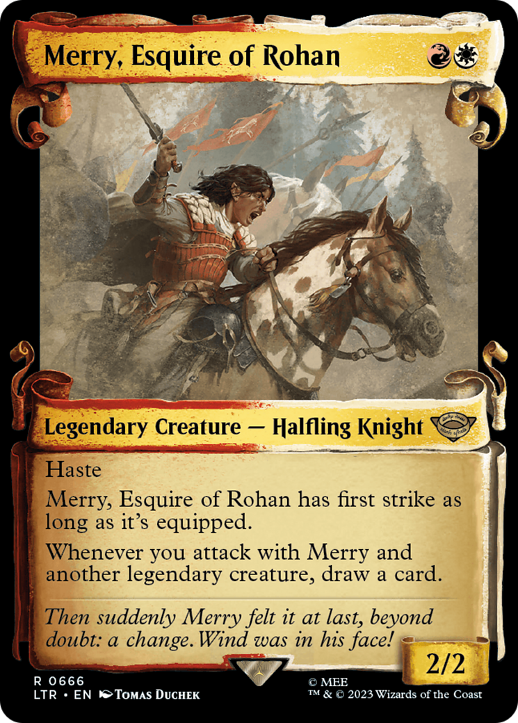 Merry, Esquire of Rohan [The Lord of the Rings: Tales of Middle-Earth Showcase Scrolls] | Gaming Infinity