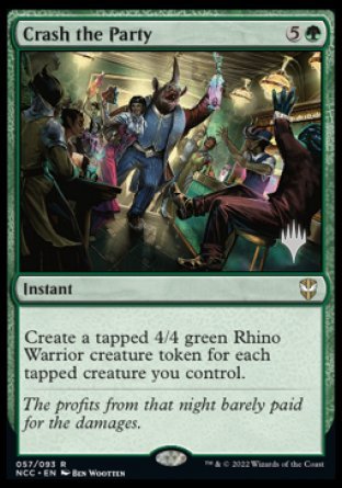 Crash the Party (Promo Pack) [Streets of New Capenna Commander Promos] | Gaming Infinity