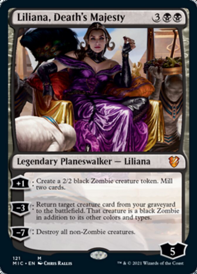 Liliana, Death's Majesty [Innistrad: Midnight Hunt Commander] | Gaming Infinity