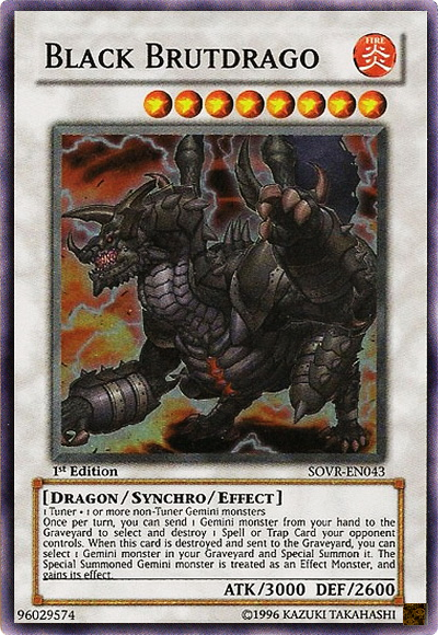 Black Brutdrago [SOVR-EN043] Super Rare | Gaming Infinity