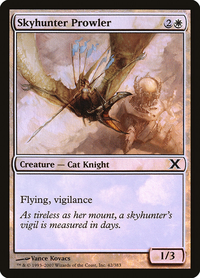 Skyhunter Prowler (Premium Foil) [Tenth Edition] | Gaming Infinity