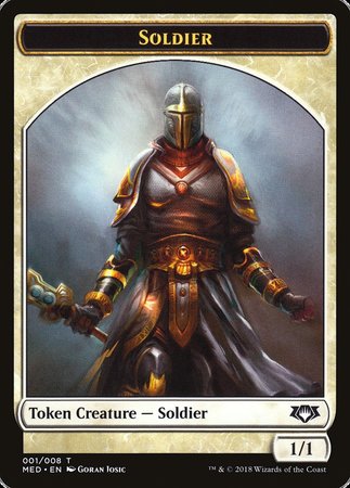 Soldier Token [Mythic Edition Tokens] | Gaming Infinity