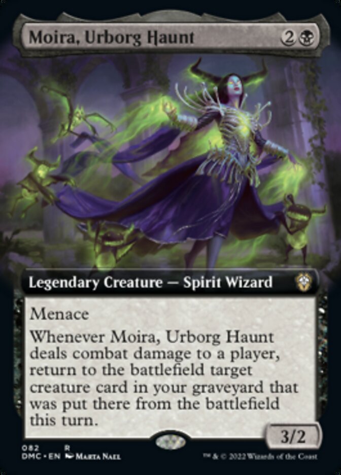 Moira, Urborg Haunt (Extended Art) [Dominaria United Commander] | Gaming Infinity