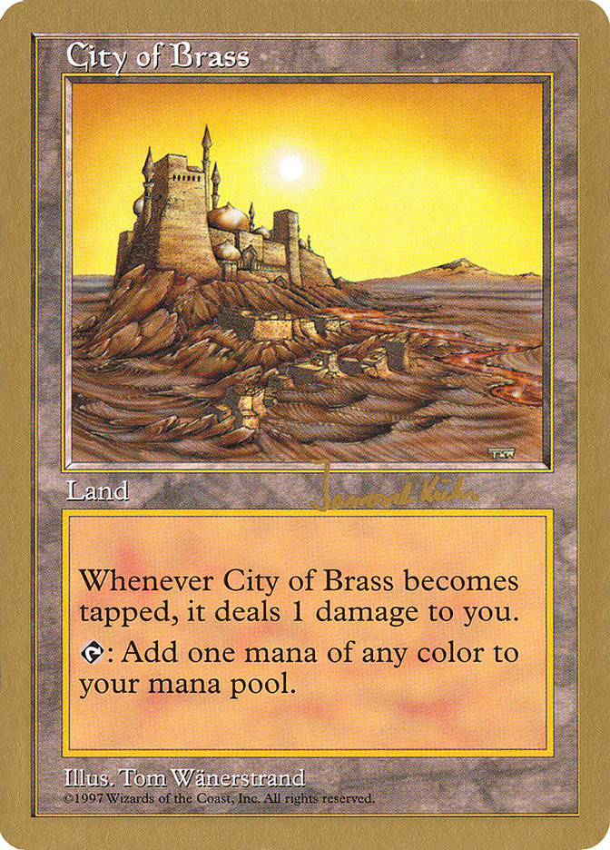 City of Brass (Janosch Kuhn) [World Championship Decks 1997] | Gaming Infinity