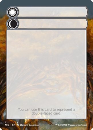 Helper Card (2/9) [Innistrad: Midnight Hunt Tokens] | Gaming Infinity