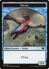 Drake // Elemental (020) Double-Sided Token [Commander 2015 Tokens] | Gaming Infinity