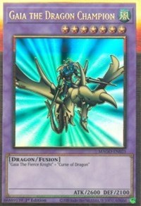 Gaia the Dragon Champion [MAGO-EN025] Gold Rare | Gaming Infinity