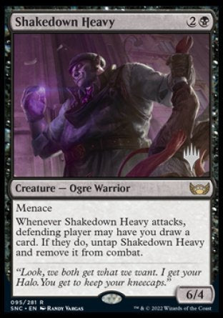 Shakedown Heavy (Promo Pack) [Streets of New Capenna Promos] | Gaming Infinity