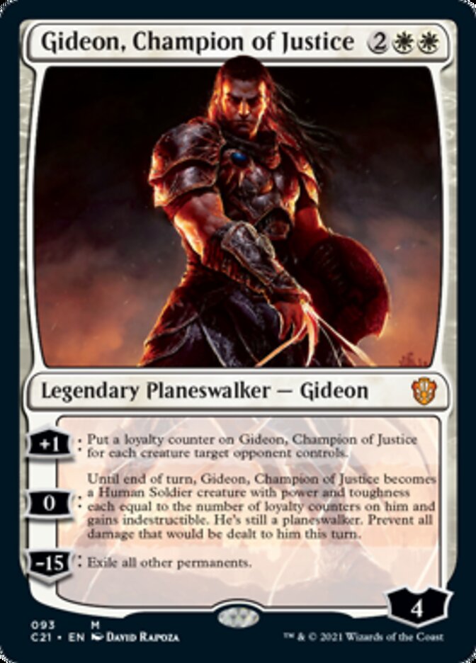 Gideon, Champion of Justice [Commander 2021] | Gaming Infinity