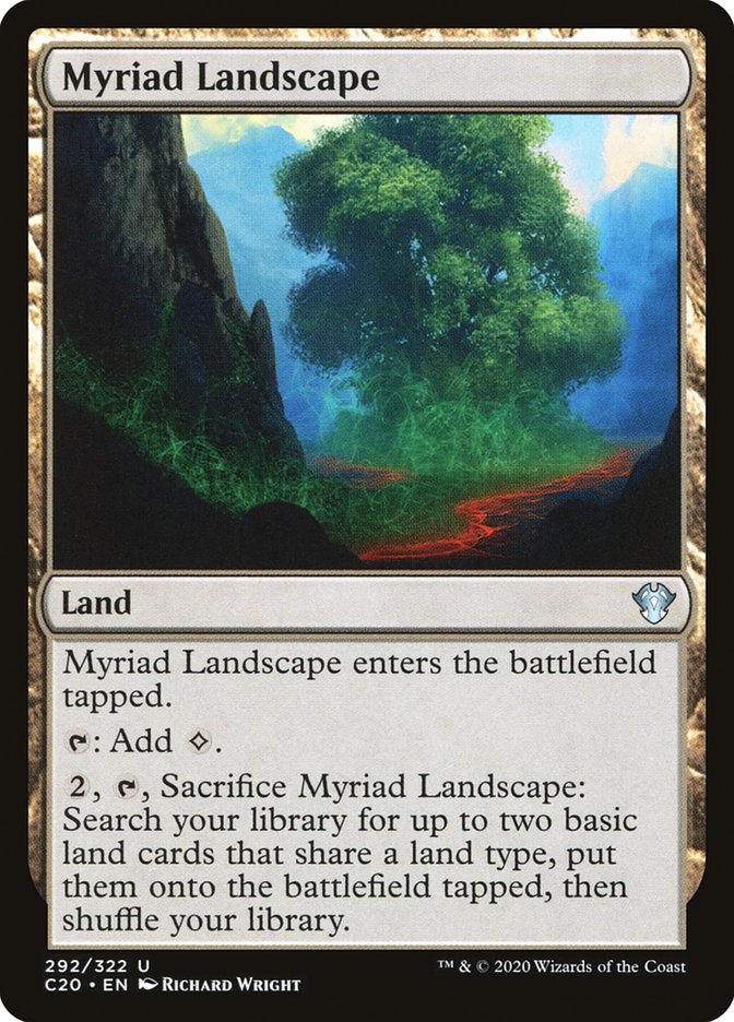 Myriad Landscape [Commander 2020] | Gaming Infinity