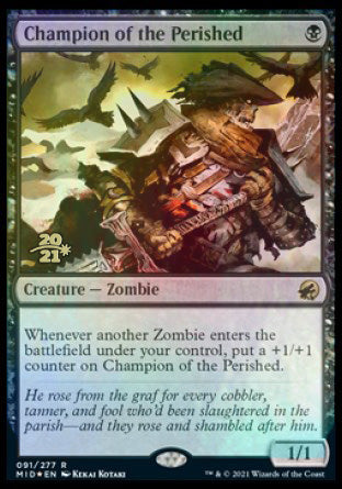 Champion of the Perished [Innistrad: Midnight Hunt Prerelease Promos] | Gaming Infinity