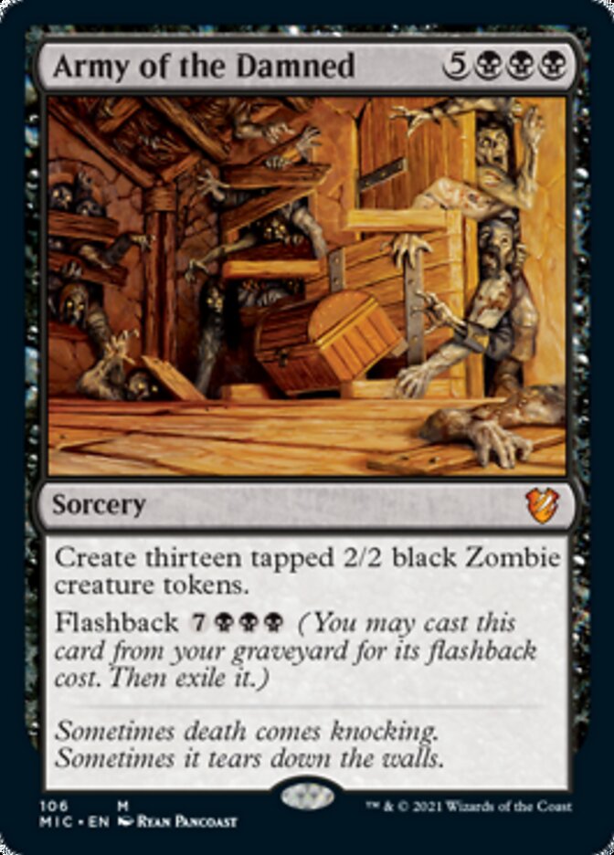 Army of the Damned [Innistrad: Midnight Hunt Commander] | Gaming Infinity